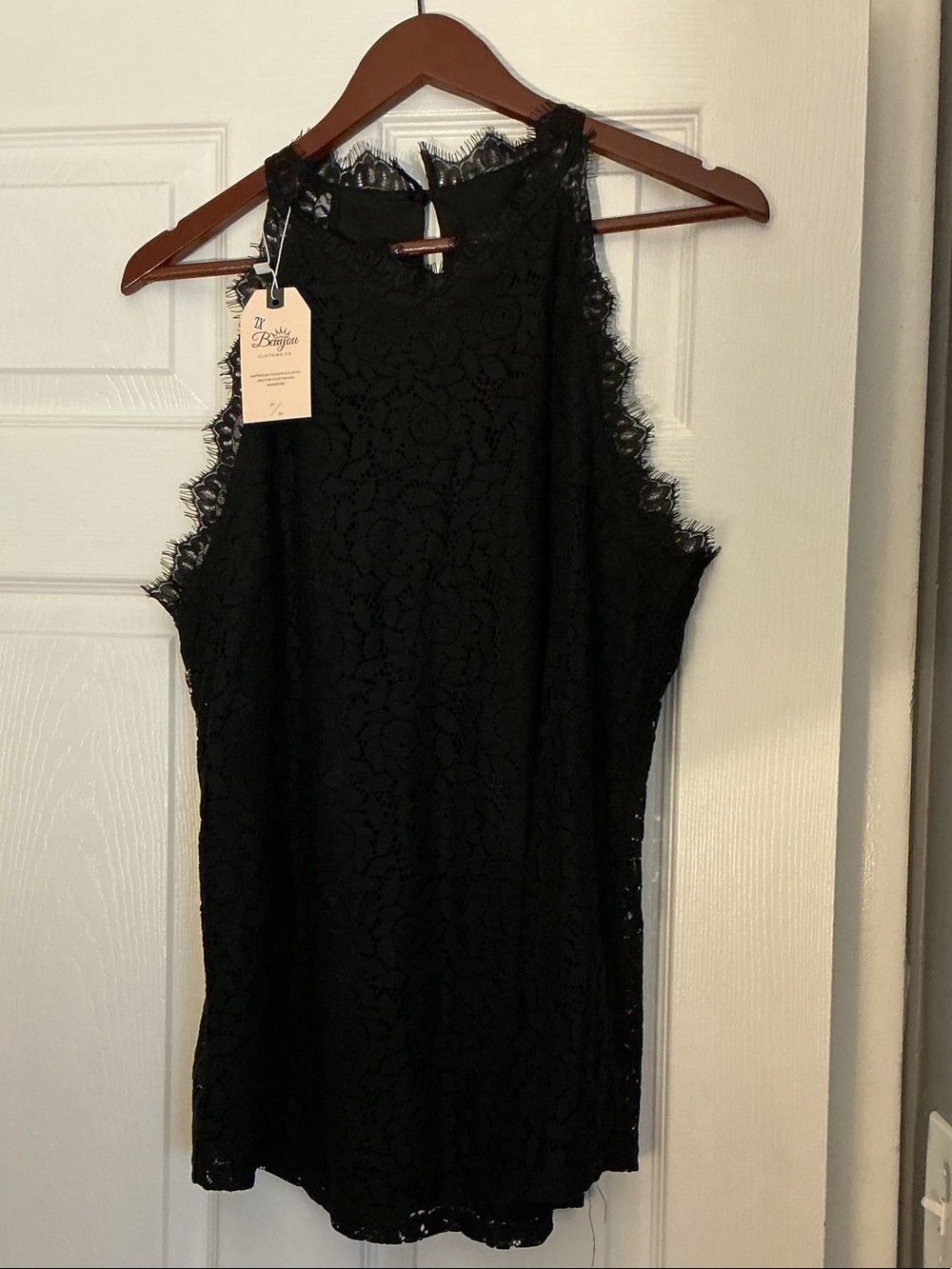 Berryou Clothing co Boutique Black Lace Strapless Evening Dress